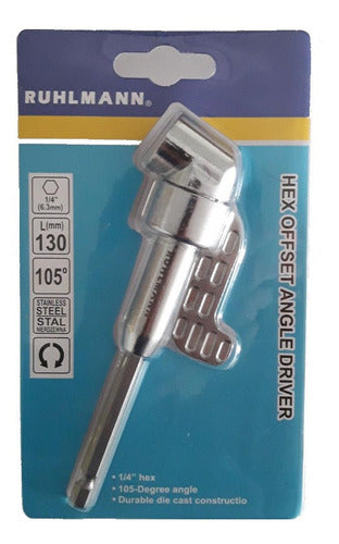 Ruhlmann 1/4" Angle Head for Drills and Screwdrivers 0