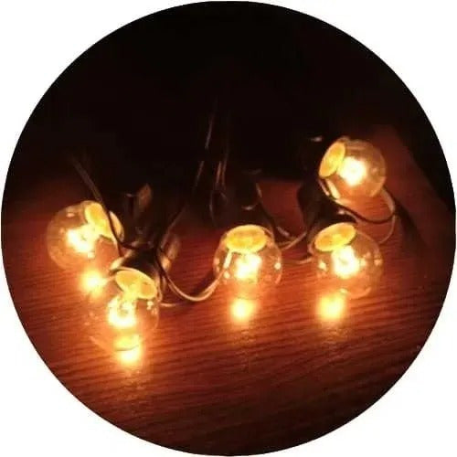 5m Outdoor Decoration String Lights for Balcony Garden Terrace + Bulb 0