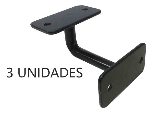 Maderera La Avenida Handrail Kit with 3 Supports, Planed Pine, 3 Meters 1