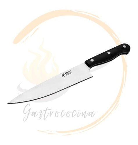 Cuchillo De Cocina Boker Gourmet Chef Hoja 17.5 Cm Inox Pom 1