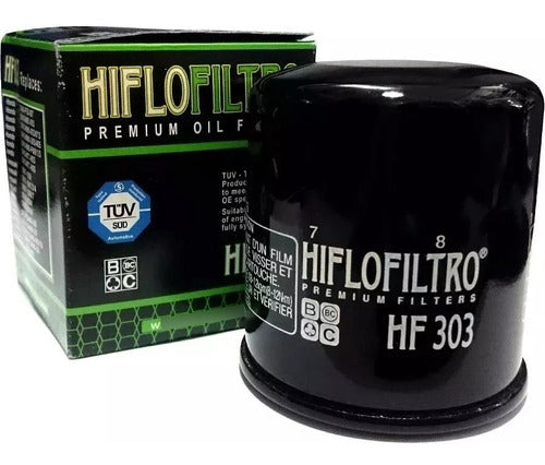 Filtro Aceite Hiflo Hf 303 Honda Varios Mod El Rutero 0