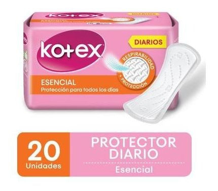 Pack X 6 Unid. Protector Femenino  Anatomate Sp 20 Kotex T. 1