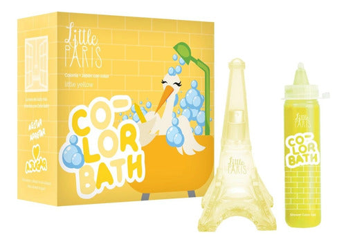 Little Paris Color Bath Yellow Set Torre + Painting Soap 0