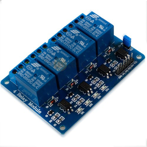 5V Channel 4 Relay Module with Optocoupler for Arduino 0