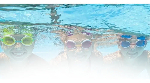 Bestway Aqua Burst Essential Swim Goggles Adult Child +7 Pool Water Resistant 23