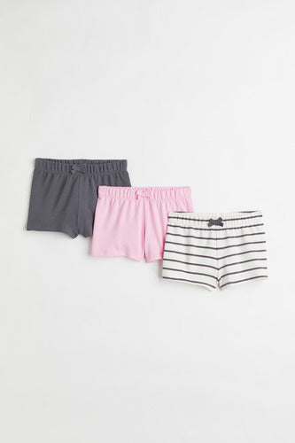 H&M Pack of 3 Shorts 1