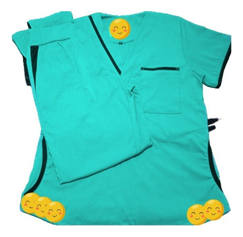 Women's Medical Jacket, Lightweight Batiste Fabric, Nurse Aesthetics Sanitary Uniform 17