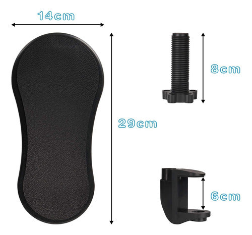 DARRIMPORT Small Armrest with Mouse Pad 2