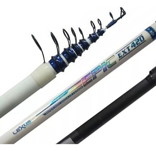 Lexus Epic 4.20m Telescopic Fishing Rod for Pejerrey, Laguna, and Mixed Fishing 0