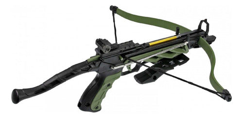 Man Kung Alligator Crossbow 80 lbs Green Polymer Tactical Mk-tc 3