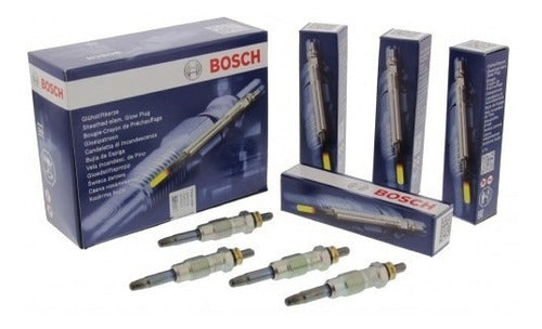 Bosch Juego X 4 Bujias Calentadores Diesel Fiat Siena 1.7 Td 0