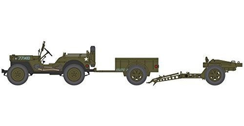 Airfix 1:72 Kit De Jeep Aerotransportado Britanico Willys () 3