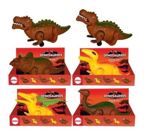 Antex Dinosaurios Con Movimientos C/u 0