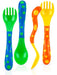 Nuby Colorful Spoons and Forks Set, Colors May Vary, 4 Units 3