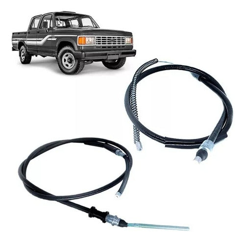 Kit  X3 Cables De Freno Chevrolet D20 Silverado 93/96 0