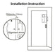 Wsdcam Window Door Alarm Activated Magnetically Pair 3