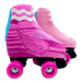 Pro Class Extendable Roller Skates Pink Size 28 to 41 + Boot Covers Size 35 to 41 4