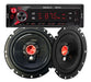 Combo Estereo Auto Led Bluetooth 1 Din Parlantes 6 Pulgadas 0