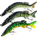 Truscend 3 Prepared Fishing Lures - Saltwater/Freshwater Bait Swim Baits 0