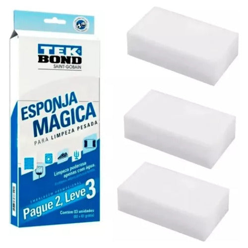 Tekbond X10 Magic Sponge Clean Everything - Cars, Home, Clothes 1