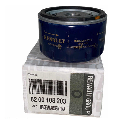 Original Renault Oil Filter for Sandero, Logan, Kangoo 0