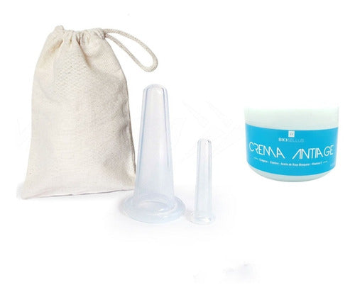 Mburi Sport Facial Cups + Anti-Aging Cream 6