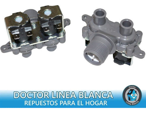 Electrovalvula Para Lavarropa Electrolux Modelo Elac 9 Y 10 2