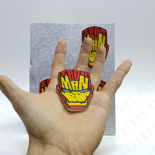 Arbatrus Iron Man Decorative Magnets 3