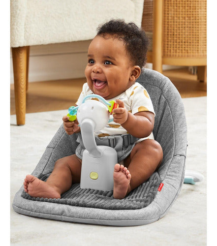 Skip Hop Baby Ergonomic Floor Seat for Sitting Upright, Silver Cloud, Gray 1