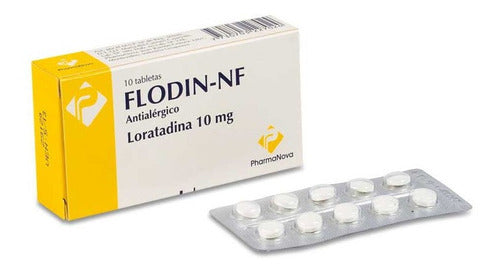 Flodin® Nf X 10 Comprimidos (Loratadine 10mg) 0