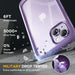 Miracase Carcaza Glass Series Designed For iPhone 14 Plus 4