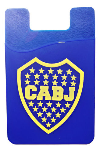 Portatarjeta Sube Silicona P/ Celular Equipos Futbolx 5 Unid 1