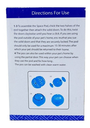 Acuario Petshop Bipet Acrylic Exercise Sphere for Hamsters and Gerbils - 12cm Toy 5