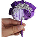 Mojun Wedding Groom Ribbon Rose Crystal Rhinestone Boutonnie 0