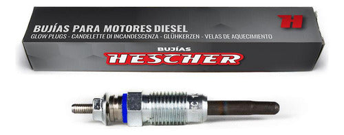 Hescher Preheating Glow Plug for Renault Clio I 1.9 D F8Q 676 96/00 0