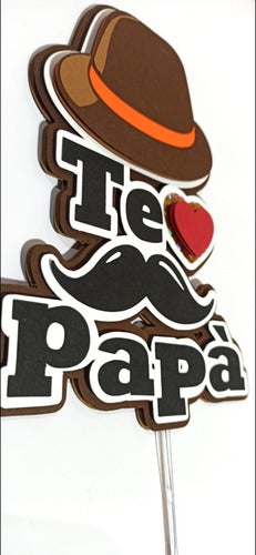 Pide un Deseo Cake Topper Papá 1