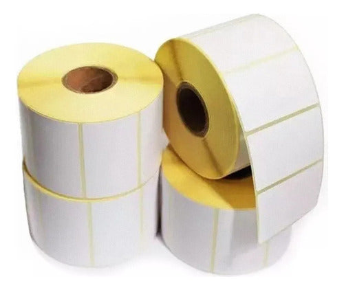 Generic 5 Rolls Of Thermal Adhesive Labels 80x50x1000 Labels 0