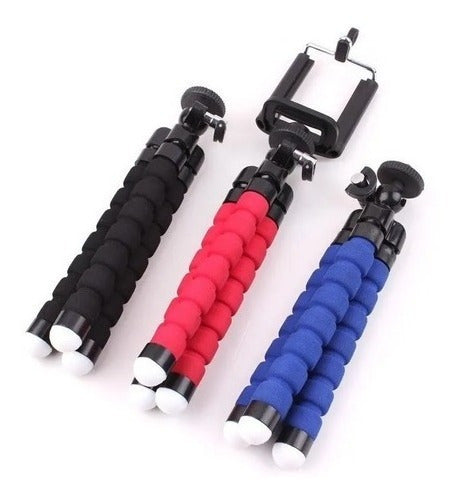 Flexible Spider Tripod for Cell Phone GoPro Selfie Camera 1