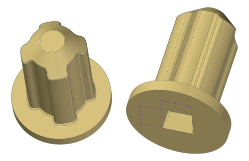 Cardan P/minipimer Compatible Liliana Atma Peabody (x2) 1