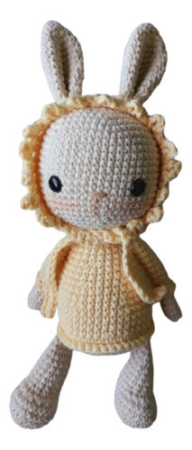 Diseño Lululovesthemoon Muñeco De Apego Amigurumi Conejo Ideal Bebes 0