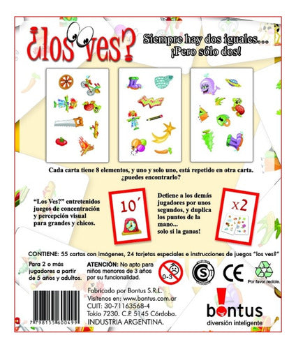 Cartas Bontus ¿los Ves? 1