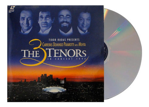 Laser Disc 3 Tenores Importado 0