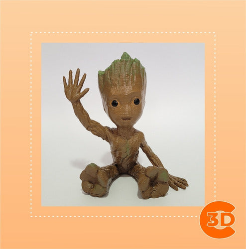 Crear 3D Córdoba Groot Guardians of the Galaxy - 10 cm - 3D Printed 2