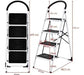 Metal Folding Step Stool Ladder 4 Steps 1