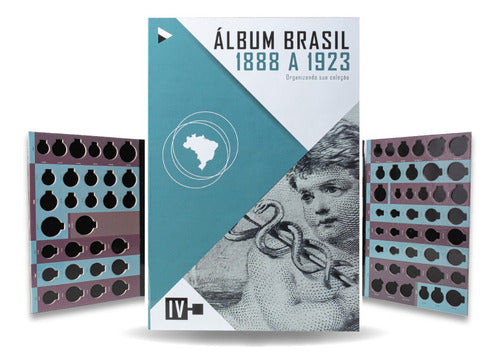 Kit 4 Álbuns Para Moedas Brasileiras República 1888 A 2025 4