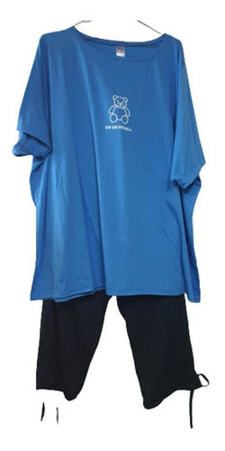 Short-Sleeve Pajama Set - Special Sizes T. 8 to 11 1