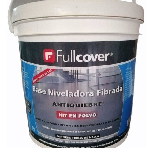 Full Cover Base Niveladora Fibrada Antiquiebre Microcemento 5 M2 0