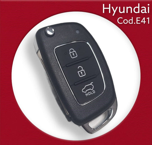 Carcasa Llave Hyundai Kia Tucson, I20, Creta, Hb20, New Hb20 1