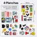 Dublin Stickers 45 Stickers Aesthetic Termos Stanley Vinilos Planchas Calcos 3