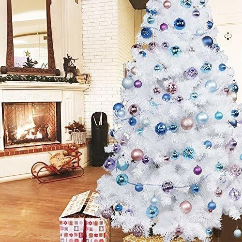 Lulu Home Christmas Ball Ornaments - Pack of 34, 6cm / Sky Blue 3